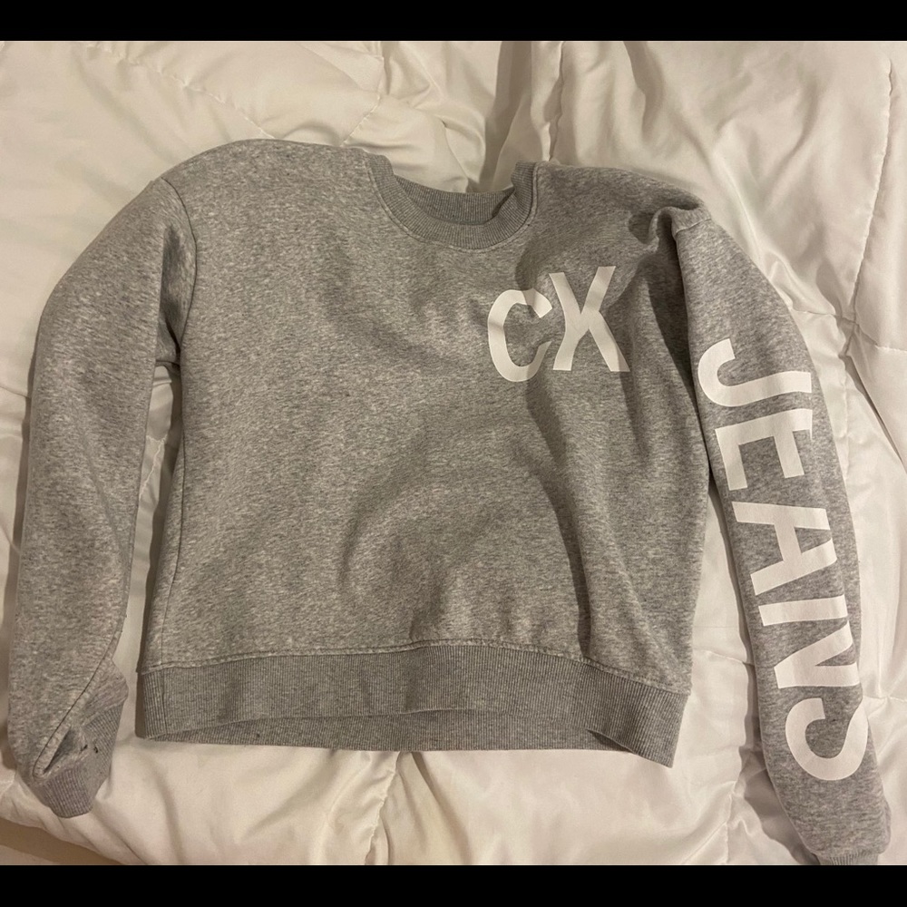 Calvin Klein Gray Crewneck